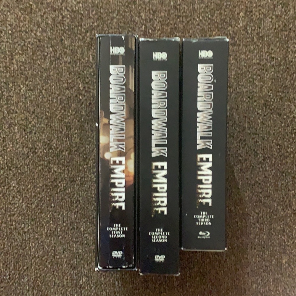 Season 1 2 and 3 of boardwalk Empire